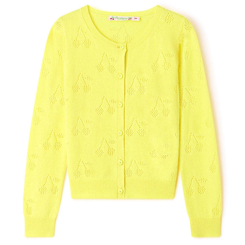 Bonpoint Yellow Kids Sweater